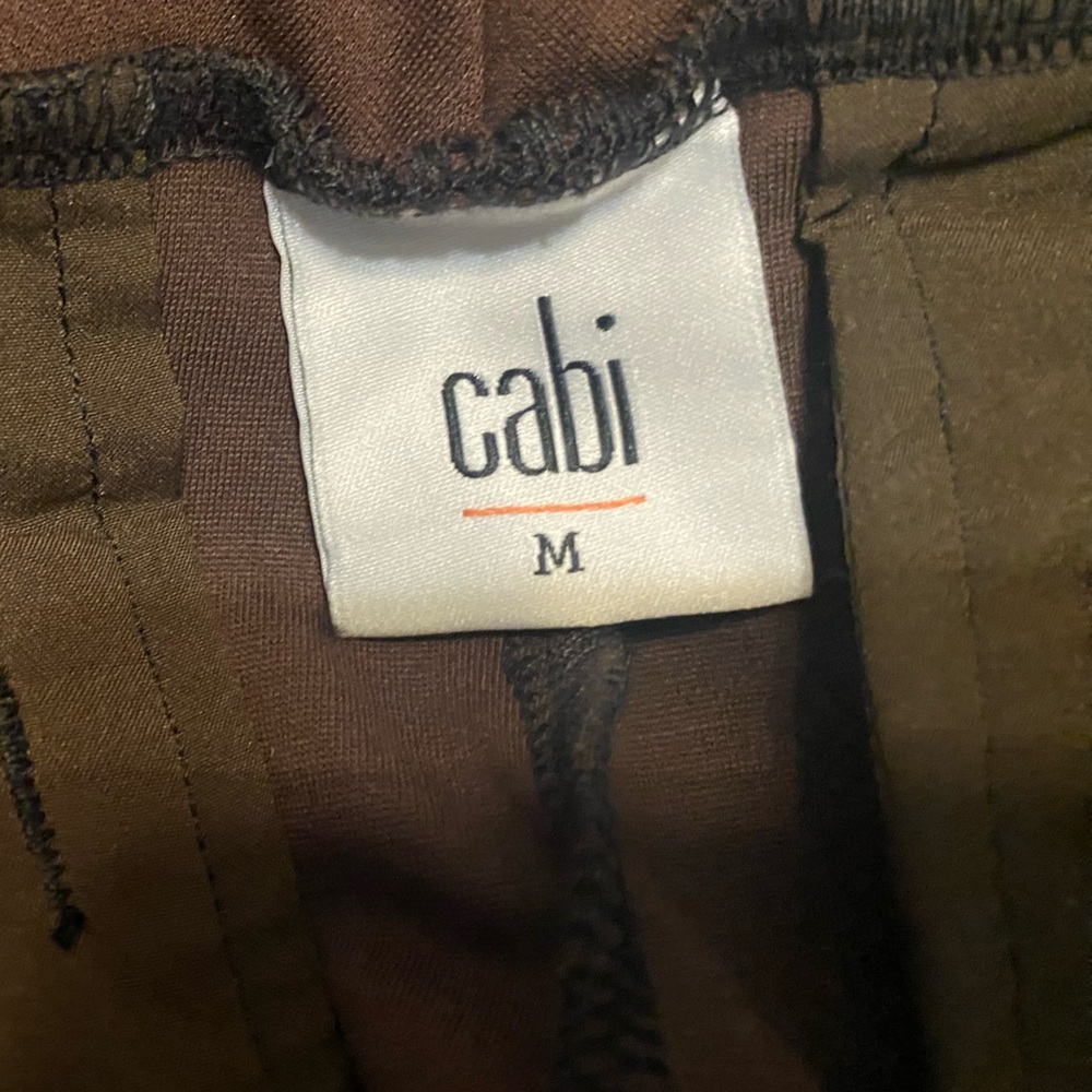 Cabi. Women’s Brown Snake-Print Pants/Leggings. Medium. NWOT. - Picture 5 of 7